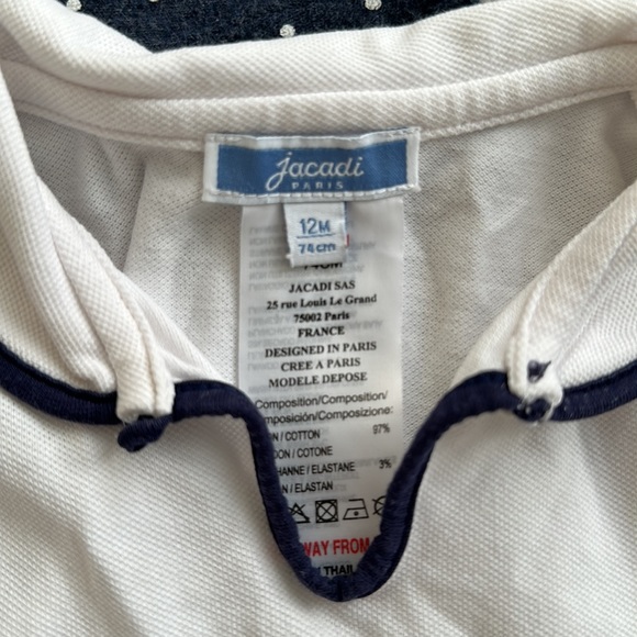 🌟sold🌟Cardigan Obaibi and Jacadi dress 12 months - Picture 3 of 4